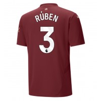 Manchester City Ruben Dias #3 Fußballbekleidung 3rd trikot 2024-25 Kurzarm